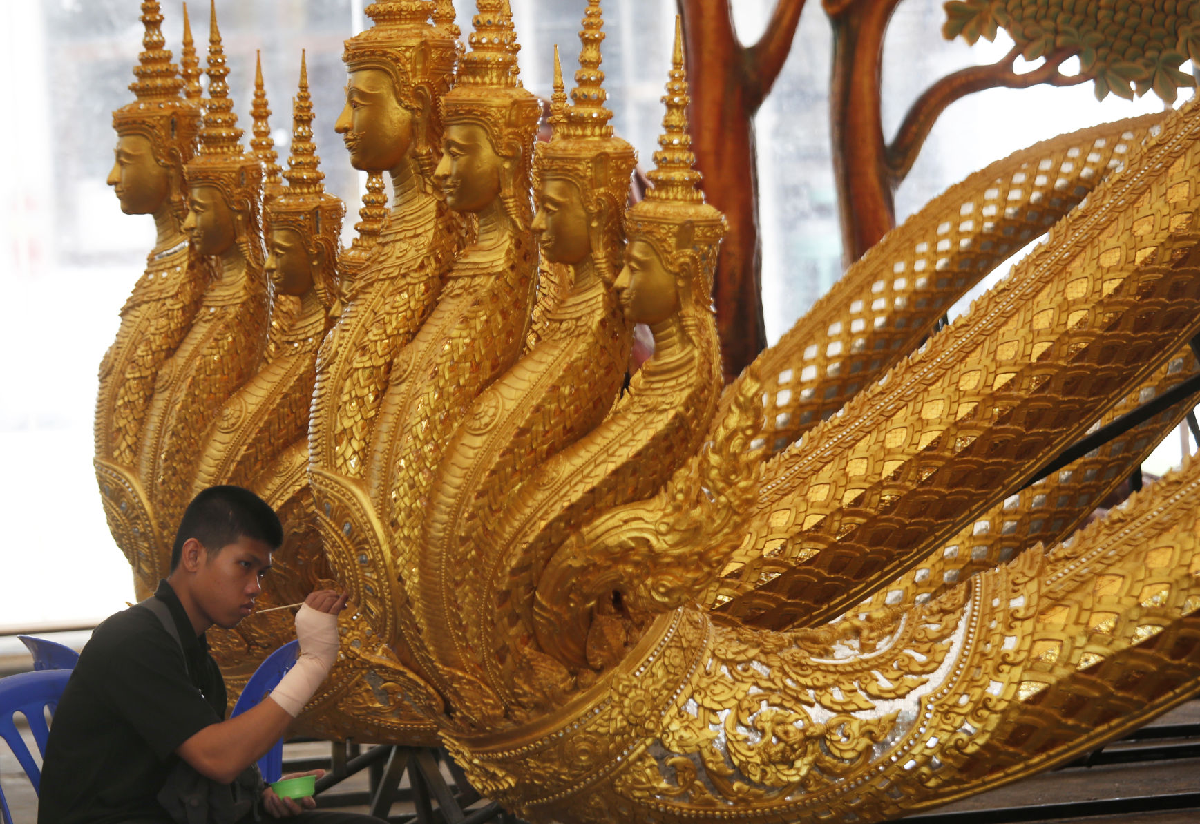 Thailand Royal Funeral Prep Photo Gallery